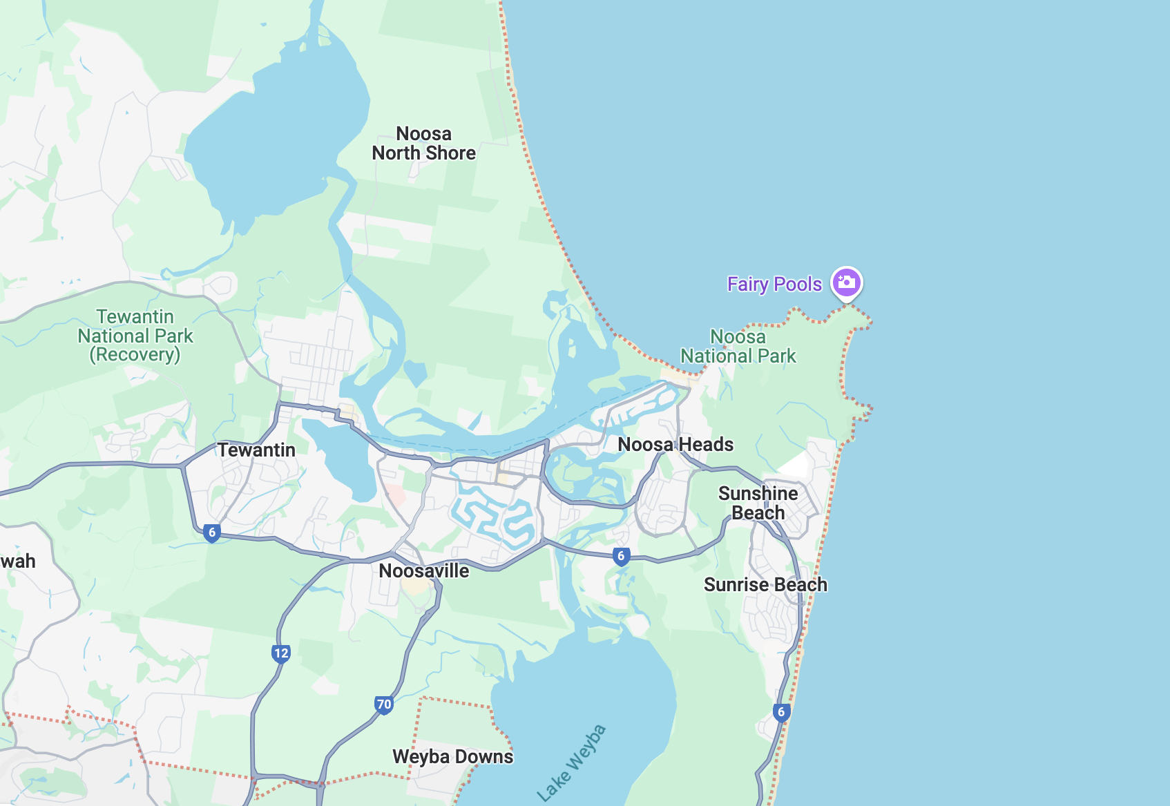 Midnight2Dawn Noosa 2025 Route Map